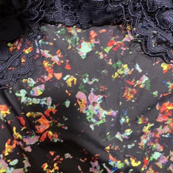 Shoshanna Lace Overlay Mini Skirt - Picture 4 of 4